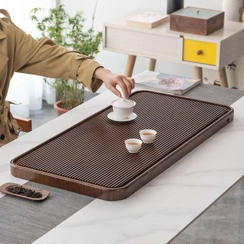 小型新款块茶GFB盘整夫轻奢具家用茶茶台功2025款实木电木办公室