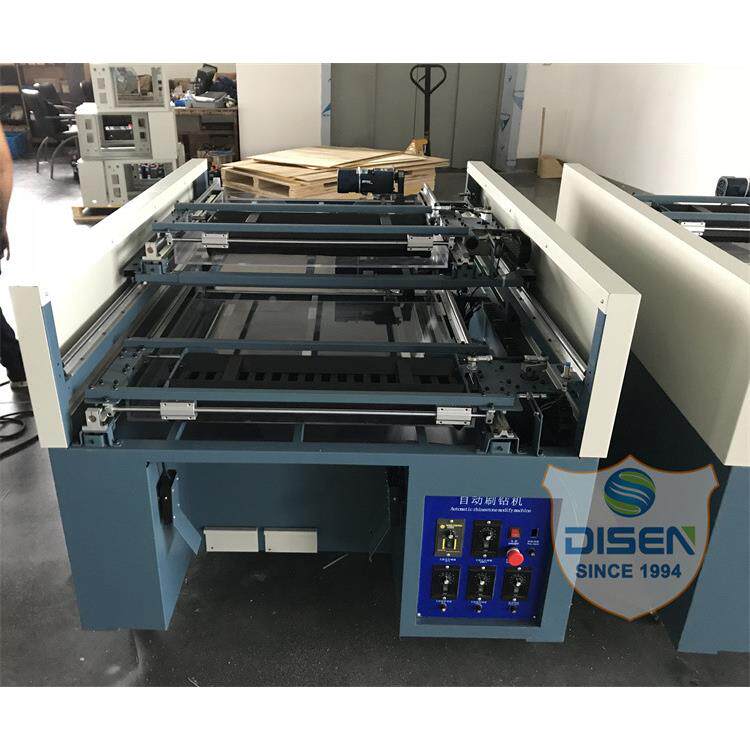 服层装布料皮钻革饰品DSC-SZ2双色烫钻排图机平底刷半自动双刷钻