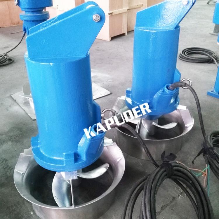 4KW铸铁潜水搅拌机QB4/46PGW-00/3-98J0/C架全不锈钢支安装系统