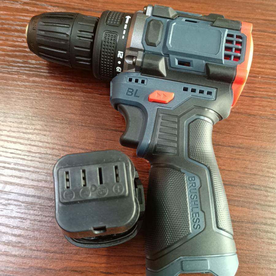 登宝105迈无刷充电电式锂功能多用多途充电式锂电双速手电钻