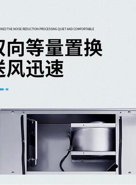 2式南洋IZT有为双向流新D风机UT10-4D商用送风排风一体机吊顶换气