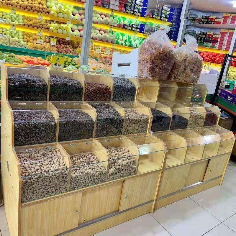 谷超GIT市货架粮柜货散称散柜干食果货架展示架五杂粮
