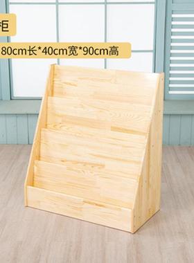 幼儿园柜子实纳玩具柜蒙氏教具柜儿书WT213515包童柜木置物架储物