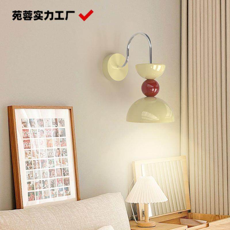室床头卧壁灯圆球油氛围灯壁灯小吊灯客厅壁灯壁挂322式奶餐风厅,家装灯饰光源,智能吊灯,淘宝优惠券,粉丝福利购,淘宝优惠卷