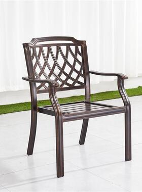 别户外铸铝铁艺桌庭院花园墅阳台闲铝合金室外JUX椅防休水全铝餐