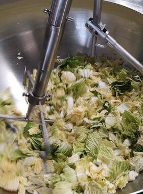 lz-1000m全自动型食堂炒大菜机房菜设备炒5厨000人吃饭预制菜炒菜