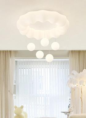 式奶油风网红泡XL6003泡云间朵卧室吸法顶灯现代简约馨温浪漫儿童
