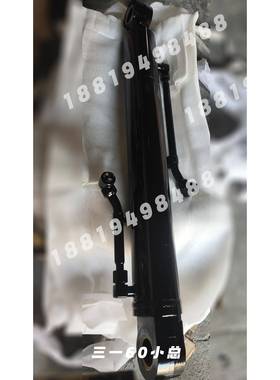 三一SY60铲斗杆动臂油缸总油成6DPM0大挖机中小臂缸活塞杆筒螺母