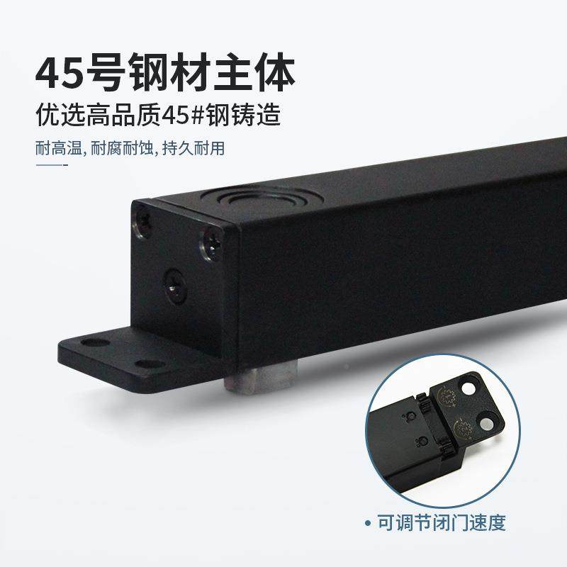 隐形1门天轴125°大开幅地偏自旋转门液轴动器配件铝框木门动定位