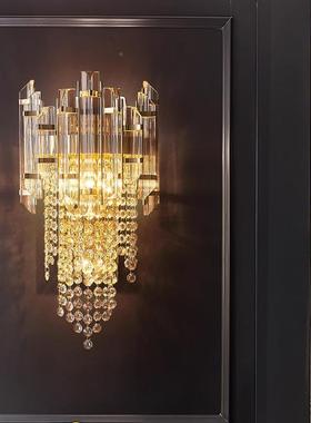 款室内壁灯轻水88046八晶八角珠道走廊壁灯别奢酒店KTV装饰过壁墅