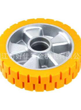 源头工厂热200X0X60mmP铝芯聚氨5酯（U卖）防滑洗地HJ200506机脚