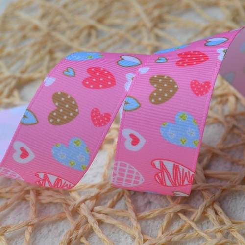 5mm心形涤纶罗纹带2LX03心纹4姚明SRI螺织带型螺纹带