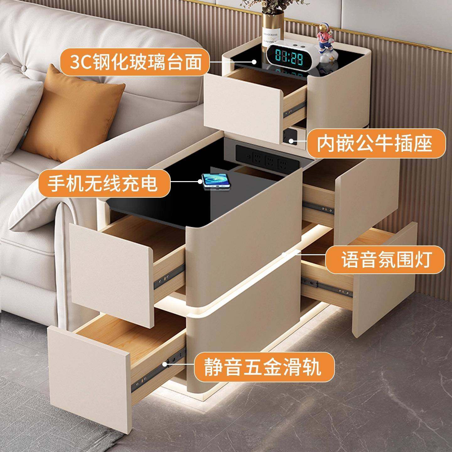 油色沙发边柜款实木客厅新奶FSW款隔断侧边新几茶轻奢小型几工厂,电子元器件市场,其它元器件,淘宝优惠券,粉丝福利购,淘宝优惠卷