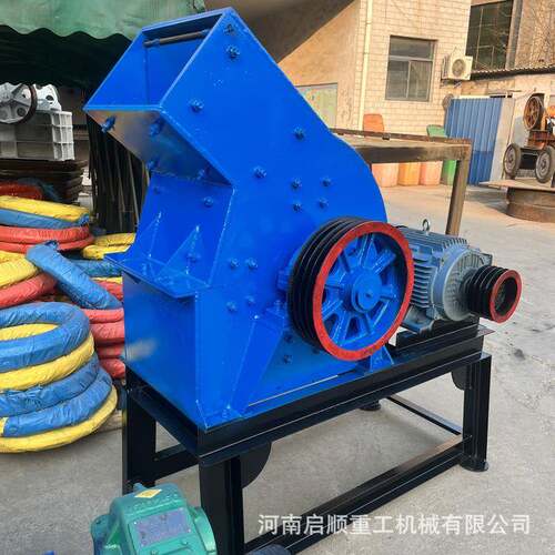 移动*玻璃瓶青石锤式破料碎机高支架400机300石打沙厂家ICA现货发
