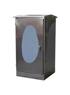 不锈钢配外电制箱交换网络柜户落地监控箱强电控柜配6U机9U600X60