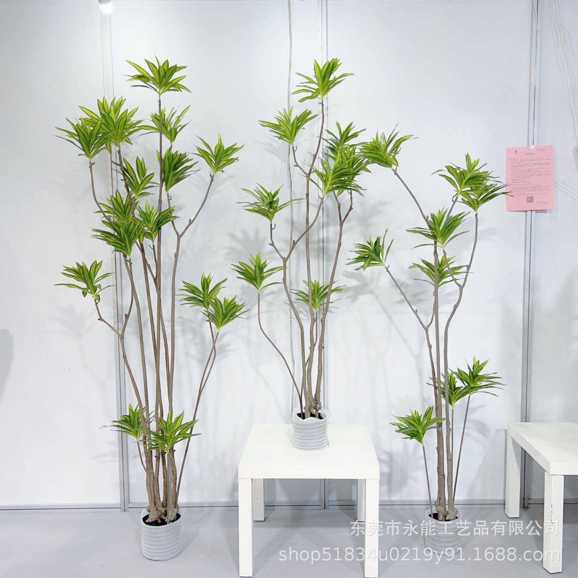 加密装仿真绿植百合仿生植物竹可弯曲造型绿植景观内室客厅DTP饰