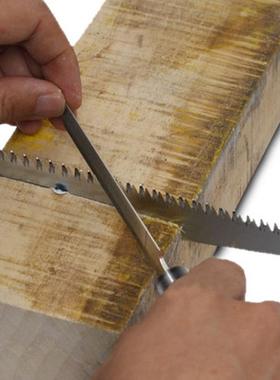 木锯三寸锉菱形角锉3JCQ4寸5寸6寸修锯棱钢锉打磨工具金钢石柄壶