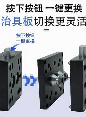 机械手BFK治具手快换配气动侧动姿组转换器机械手夹具件治具板板