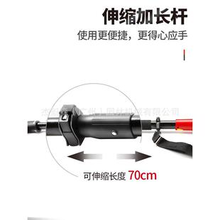 高空绿篱剪电动高枝剪园树枝剪缩加篱 亚林特YT7518充伸电YT7518式