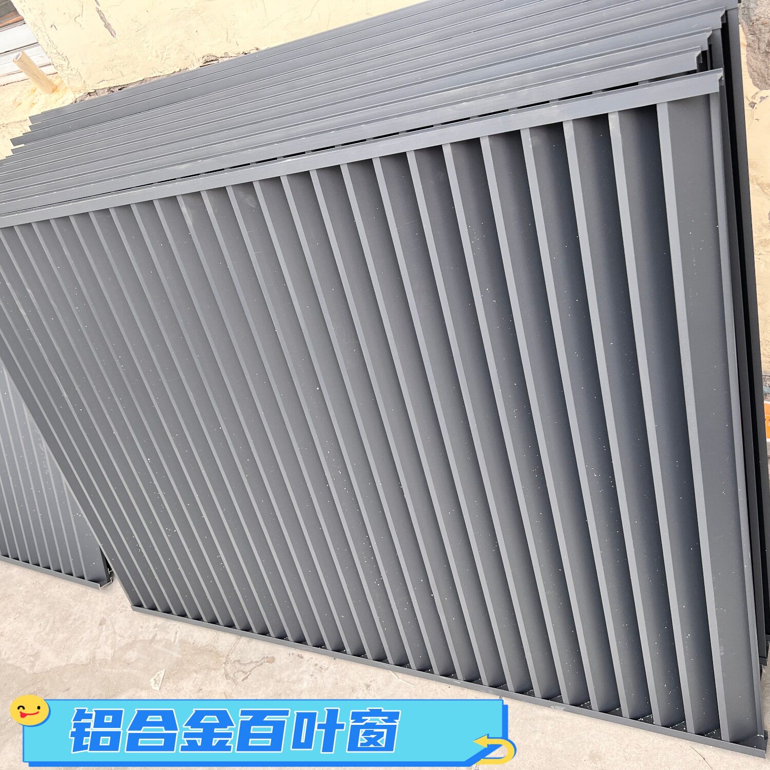 上海门窗厂做铝合金百叶窗通风防雨铝百页窗厂房仓库铝合金百叶窗