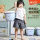 9QXC塑盖料收凳子带具收纳纳手提桶可坐71522加厚儿玩童凳幼儿园