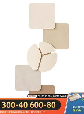 玄关装饰画led入户正对壁画上灯画绿植BZP门客走廊过道进厅门墙挂