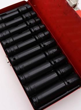 1NCH/大飞小炮六角气动扳金手短风风炮2套筒35件套装五汽保汽修工