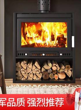 真火炉壁炉木柴火取暖家用室内燃取器冬季暖PWY农村别墅客厅烤火