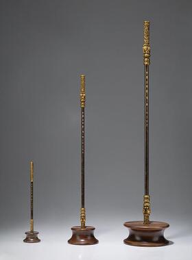 天齐大圣ltao1004如意棒金箍铜件工艺品不摆含底座