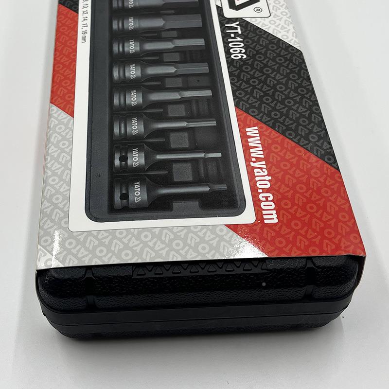 尔拓CVM气动扳手套装/风炮套筒易头12风动3/4六6角套筒风批头YT-1