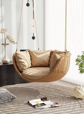 台吊篮秋16663千室阳内休闲吊篮椅编藤吊座椅露台藤吊椅家用网红