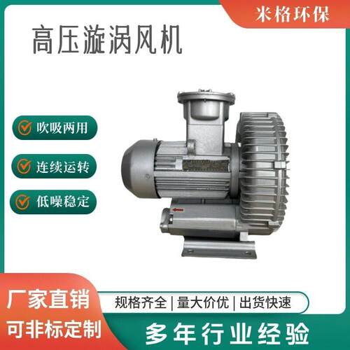 防爆型气体BT4防爆压风机漩涡式真空泵4KW压涡流风机FRB
