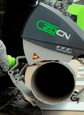 现货20型400不型铁管锈钢切管塑料管管道切割机手持45122电动管机