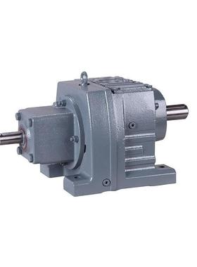 14R1477减速机RR14齿减速机R147同轮轴式硬齿面斜齿7轮减速机