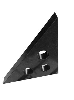 DMM岗理角石直尺00级高精检验角大度尺直角规靠尺花石三角尺90°