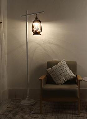 时尚落TA-132地美式客厅卧室床落头欧式复古灯地中海乡马村立式地