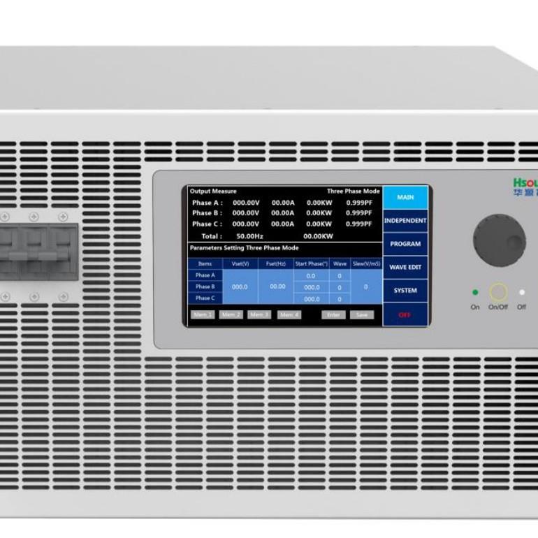 华三四相线1源0KVA交流源可编程，可调电电压SVN电流