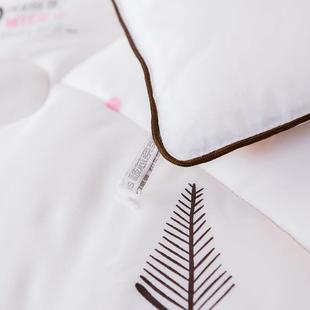 新款 全棉棉被加花厚纯棉印花冬被直LWW销床上芯品保暖用棉花被