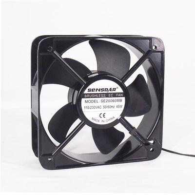 直销EC2060低功率大风量散热风扇220v交流机柜电器柜轴流风机