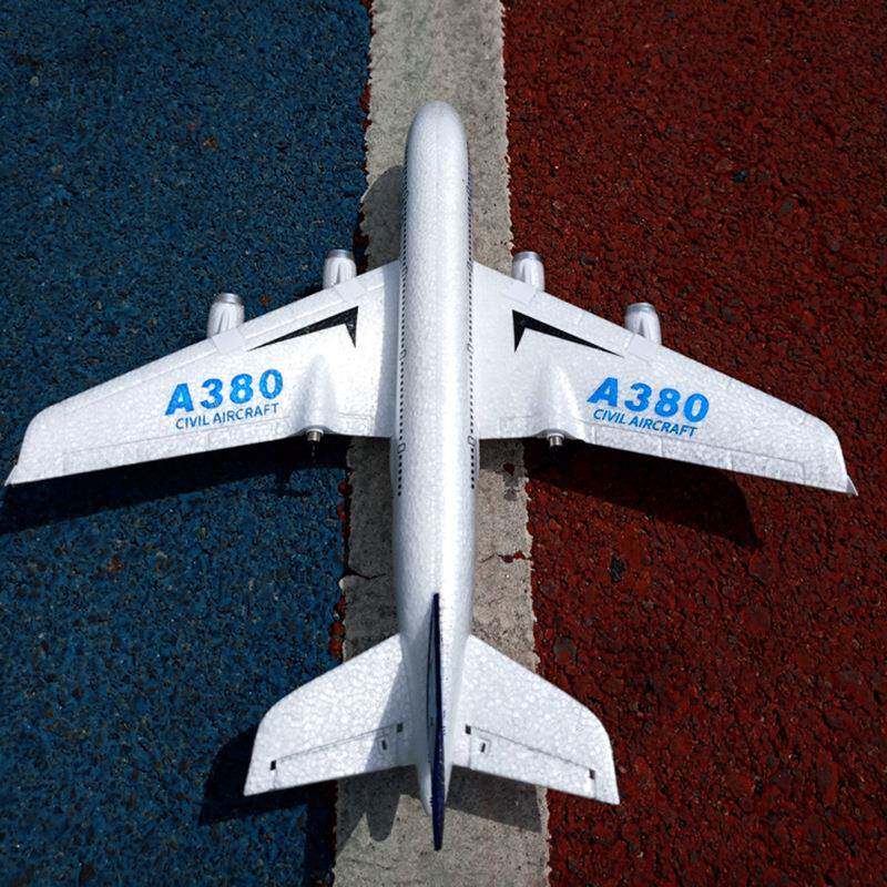 志崇Z54民航A380遥控飞机儿童航模玩具泡沫耐摔固定翼滑翔机