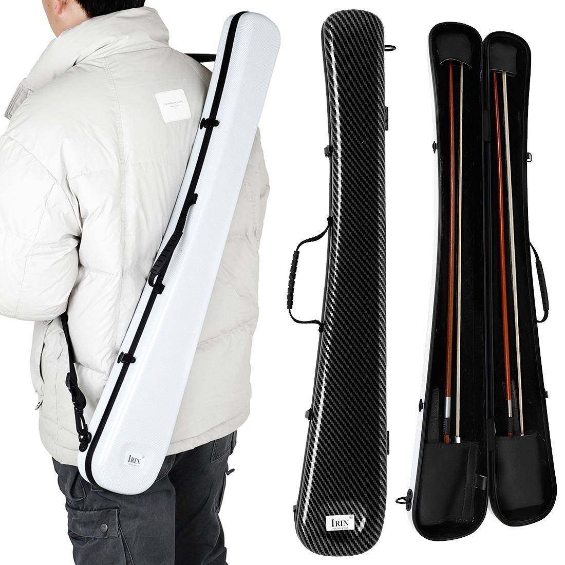 低音提琴弓盒双支装大贝司弓盒低音大提琴倍大提琴弓杆盒弓包轻便