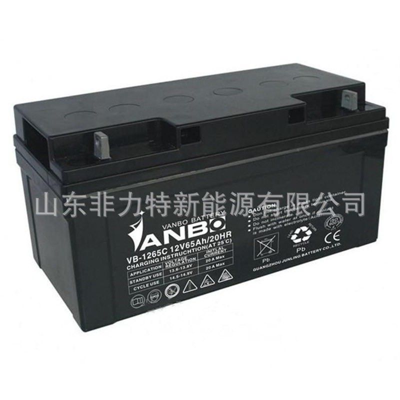 VANBO蓄电池VB-1255C12V55AH机房储能电力电源直流屏配电