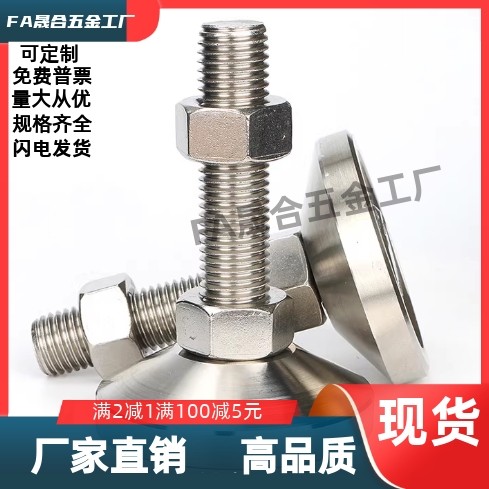 重载型脚轮调整块FJFN/FJFNS10/12/16/20-75/100/125/130/150/180