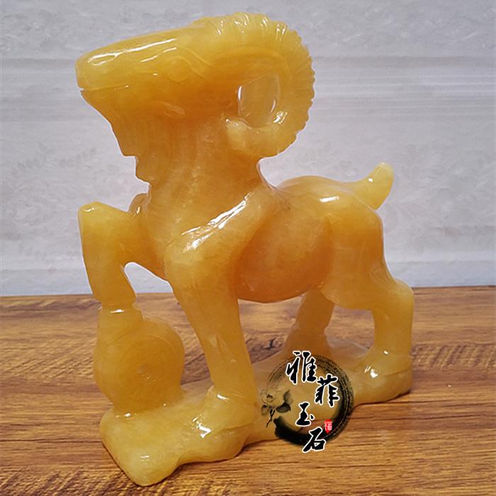 猪黄玉羊摆鸡DBC件十二生肖摆件风玉石狗鼠水牛虎兔龙蛇马羊猴工
