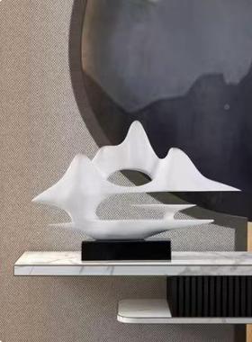 VFF新中式雕酒塑品假山云装山摆件店大堂玄关样板房饰品桌面艺术