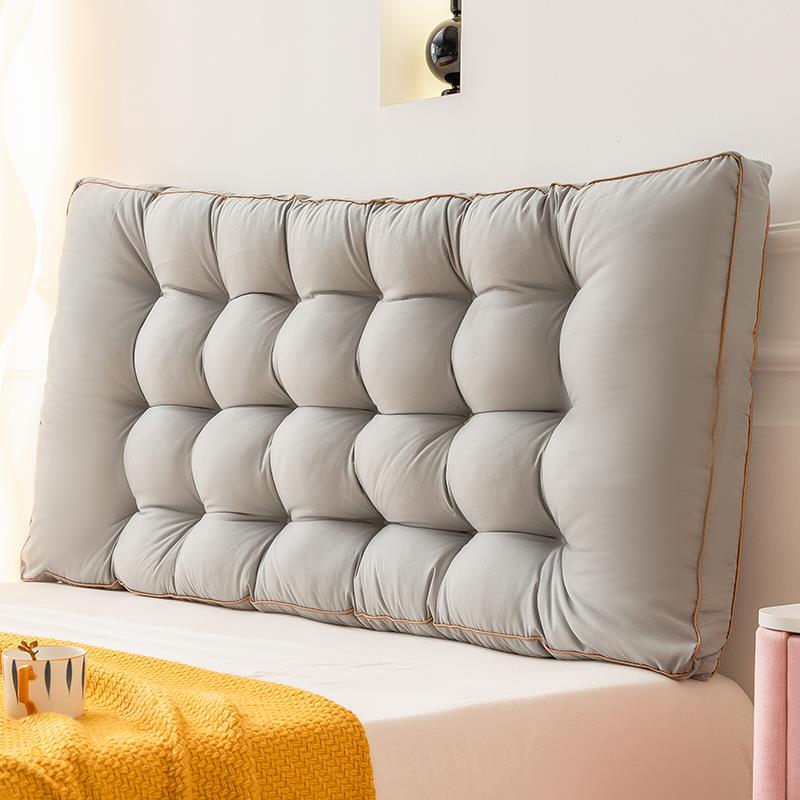 宿舍床头靠垫护腰大发靠背升软级加高防撞包客厅沙窗83靠飘枕绑带