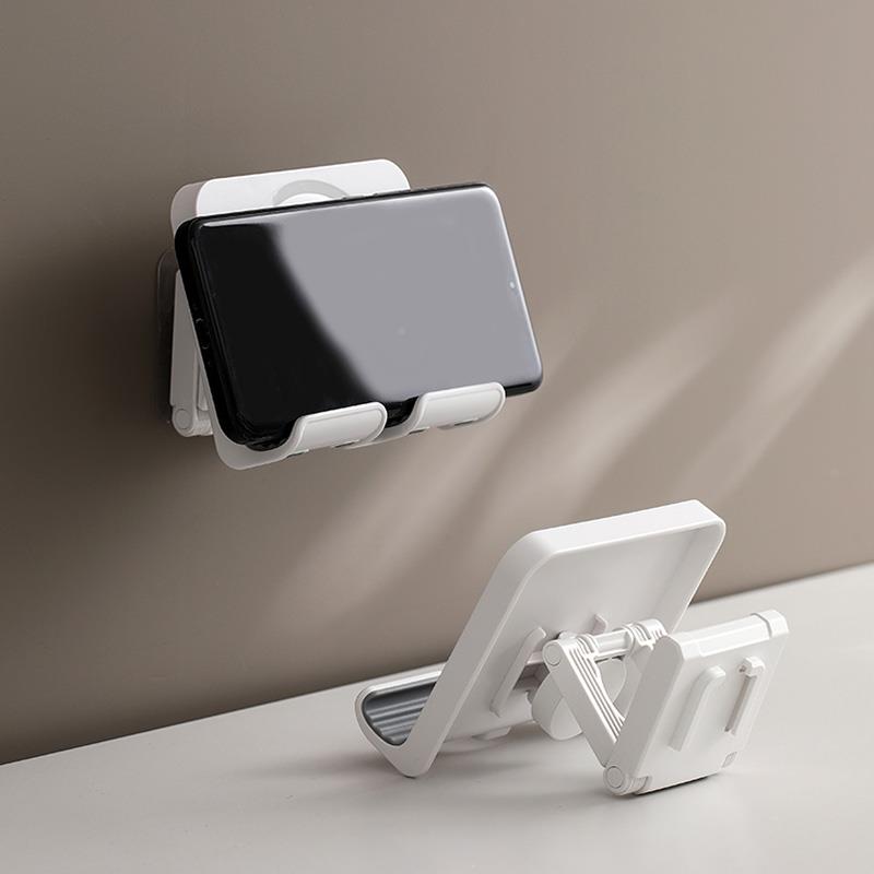 浴室FaLeClea手式机支卫生间上墙架面壁挂平板放置架子墙厕所厨房