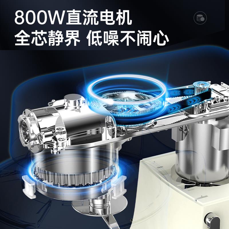 长自帝企鹅顶顶厨师机家小型动揉面机搅拌打发打用和蛋多CE6001C