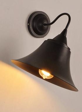 铁艺锅过道走廊阳台灯盖工业户风卧床头壁灯室吧台餐厅复古RYD141