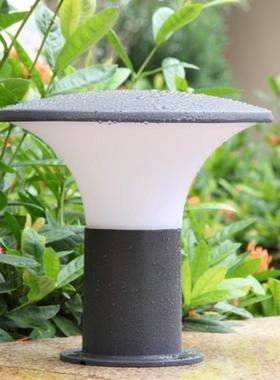 led柱头灯草坪灯户外别墅门柱防水铝制庭院灯草地灯30公分草坪灯